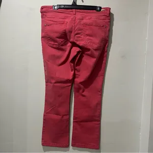 Anthropologie pilcro and‎ the letterpress no 31 pants Waist 34” Red Ankle thumbnail 5