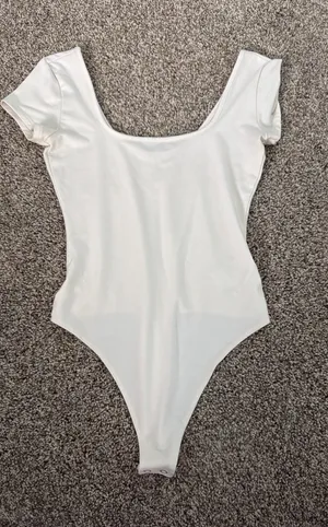 American Eagle Butter soft cream body suit thumbnail 1