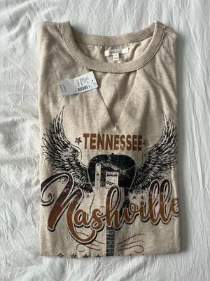 Nashville Shirt Tan Size XS thumbnail 3