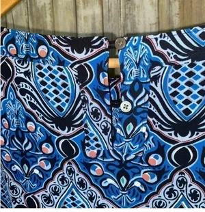 Loft Blue Paisley Blouse •Small thumbnail 4
