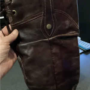 Brown Leather Heeled Boots Size undefined thumbnail 8