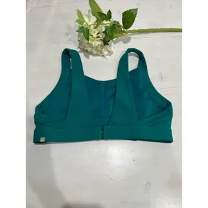 Fabletics Sports Bra‎ Medium Impact Teal Green Activewear Workout Top thumbnail 2
