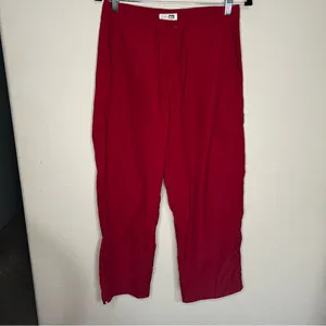 REI Red 100% Nylon UPF 30+ Hiking Performance Capris‎ Size 8 thumbnail 2