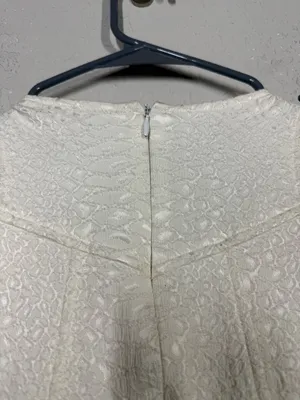 Alexis Dimitri In White Python Dress Size XS thumbnail 4