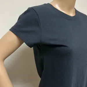 Abercrombie & Fitch Soft A&F Collection Black Fitted Short Sleeve Tee size S thumbnail 3