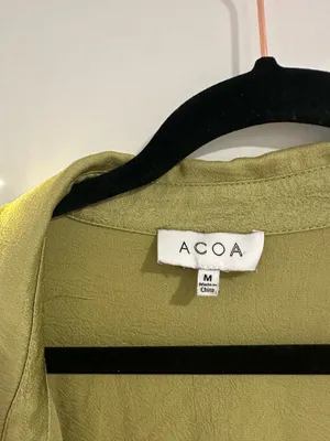 ACOA Olive Green Oversized Button thumbnail 3