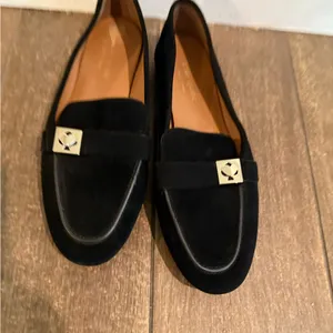 KATE SPADE Women's Camellia Black Suede Loafers‎ Size 7.5B thumbnail 2