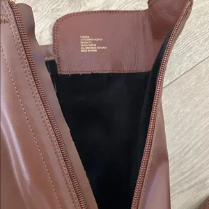 TORGEIS Women's Genevieve Thigh High Boots, Cognac, Size 7.5, NWOT thumbnail 7
