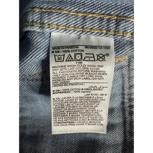 Old Navy High Rise Baggy Wide Leg Jeans Size 2 Denim Patch Pocket thumbnail 9