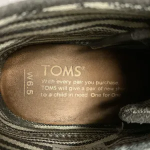 Toms Suede Desert Wedge Bootie Dark Gray Size 6.5‎ thumbnail 10