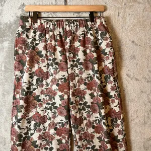 Lovers and Friends Tie Ankle Sweatpant in Red Victorian Floral size Medium‎ thumbnail 5