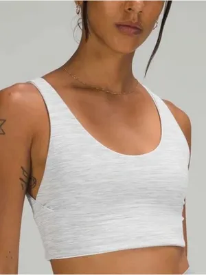 lululemon athletica Align Reversible Bra in White thumbnail 1