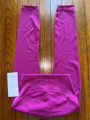 Lululemon Instill High Rise 25” Magenta Purple Size 4 NWT thumbnail 1