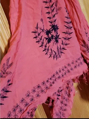 Free People Intimately Meadows of Medallion coral embroidered slip dress thumbnail 8