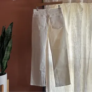 Madewell The‎ Petite '90s Straight Leg Jeans High Rise Tile White NWT Size 26P thumbnail 7
