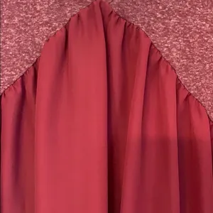Long Sleeve Plunge Neck Asymmetric Swing Blouse thumbnail 3