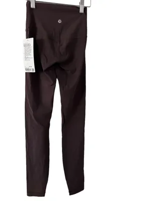 Lululemon Align™ High-Rise Ribbed Pant 28" Size 2 Espresso thumbnail 6