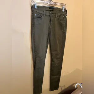7‎ for all mankind green jeans 27 thumbnail 2