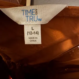 Time and Tru Brown Dress Size L thumbnail 6