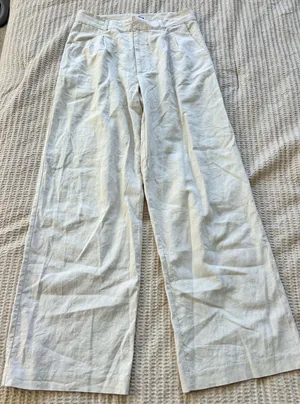 Steve Madden linen wide leg pants  thumbnail 1