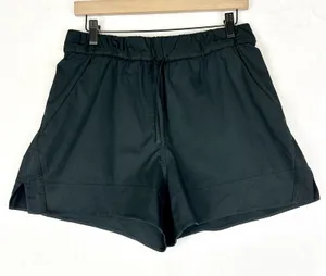 Lululemon Women's Cinchable Waist High-Rise Woven Short 3.5" Size Medium Black thumbnail 1