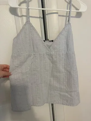 Brandy Melville Light Blue Tank Top thumbnail 4