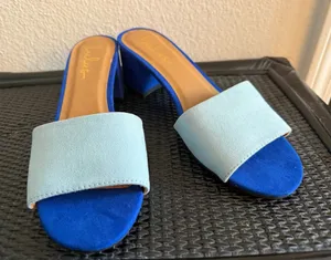 Lulus blue heels thumbnail 1