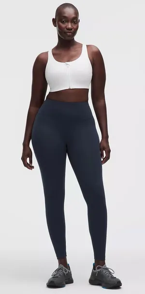 Lululemon Wunder Train HR Tight 28” Navy Size 20 thumbnail 1
