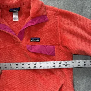 Patagonia Women's 1/4 snap on Teddy Fleece Jacket Sweater Size M thumbnail 7