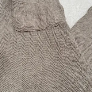 PacSun‎ Baggy Herringbone Knit Pants Taupe Brown Cotton Drawstring Womens S NEW thumbnail 10