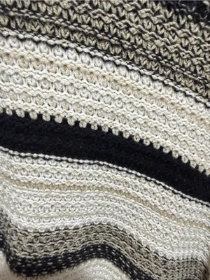 Open front knit cardigan large fall cotton blend neutral preppy duster layering thumbnail 6