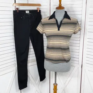 J. Crew High Rise Jegging Skinny Ankle Pants‎ Black 27 4 thumbnail 14