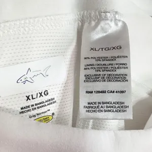 Greg Norman XL Golf Skort‎ Athletic Performance Pockets White Skirt Shorts 936 thumbnail 4