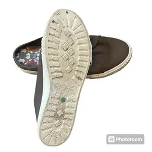Timberland Slip On Brown Canvas Sneakers Size 8 thumbnail 3