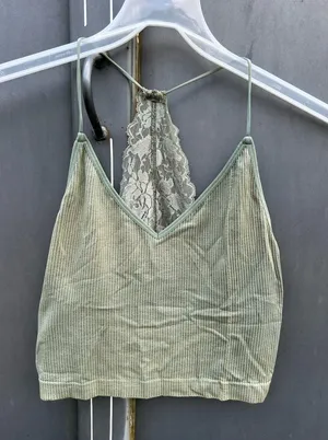 Buckle cropped tank thumbnail 1