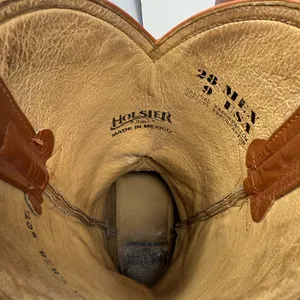 Holsier Western Boots Size 9 thumbnail 9
