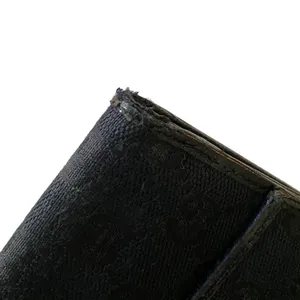 Gucci Black Authentic Monogram Canvas GG Snap Bifold Wallet thumbnail 3