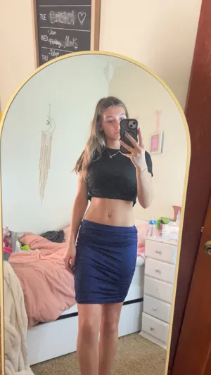 Dark Blue skirt amazon!  thumbnail 3