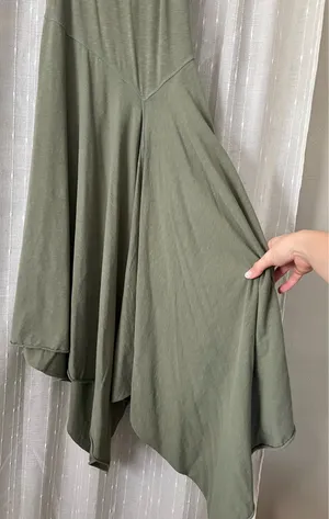 Aerie Asymmetrical Midi Dress thumbnail 7