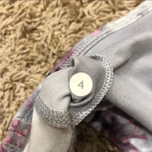 Lululemon Flow Y Floral Rose Sports Bra 4 / Small thumbnail 4