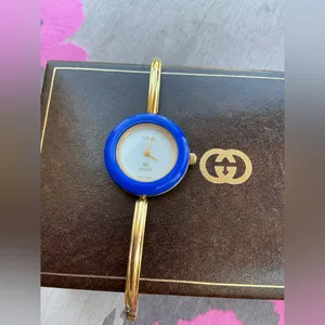 NICE GUCCI bangle watch set 💜🩵💙❤️🤎💗💛💚 thumbnail 2