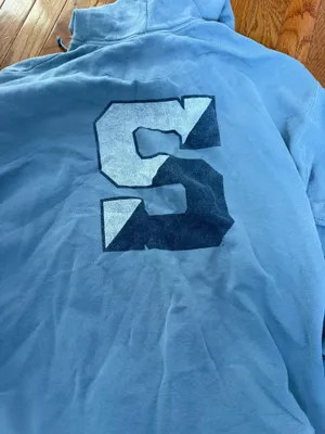 penn state hoodie Blue Size L thumbnail 2