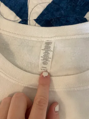 Crewneck White Size L thumbnail 2