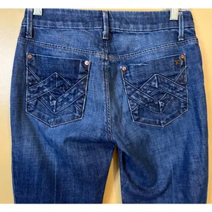 Joe's Women's Honey Fit Mid Rise Boot Cut Jeans Size 27‎ thumbnail 7