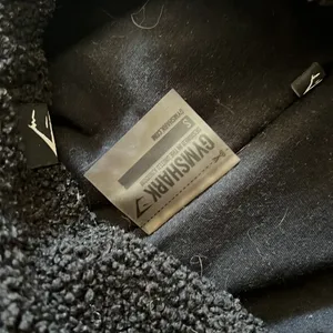 Gymshark Borg Pullover Black thumbnail 4