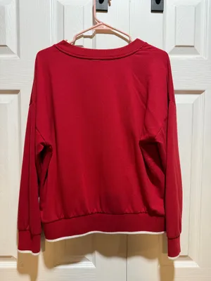 Alabama Sweatshirt Red Size M thumbnail 3