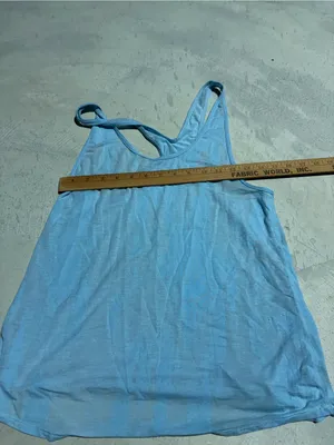 Lululemon Light Blue Racerback Tank Top thumbnail 5