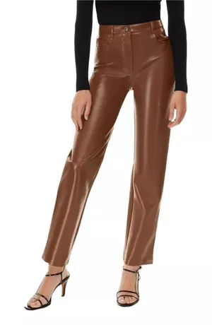 Wilfred Melina Faux Leather Pants Sz 8 thumbnail 1