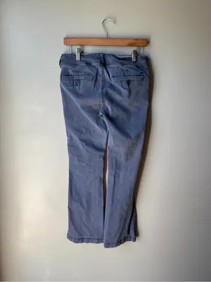 American Eagle Kick Boot Stretch Pants Blue Size 6 Short thumbnail 5