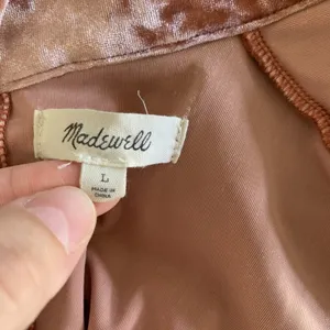Madewell Dress Large Brown Short Sleeve Boho Casual Fall Workwear Chic‎ thumbnail 5